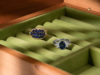 vintage sapphire rings