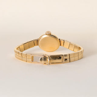 Patek Philippe Silver Satin Dial on 18K Gold Ref 3036