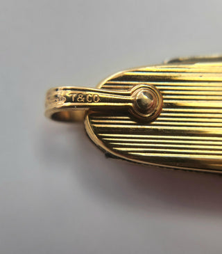 Vintage Tiffany & Co. Blade Knife and File 14K Gold