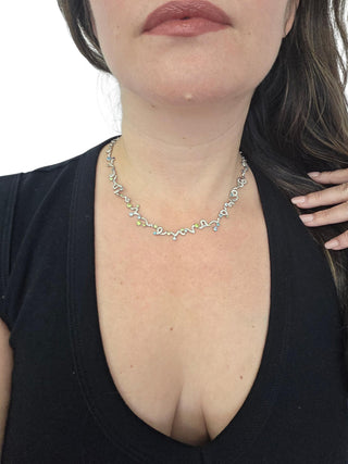 18K Mauboussin gemstone necklace