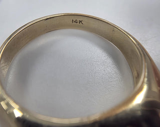 Vintage Starburst 14K Gold 1.45 Carats Diamond Channel Set Ring