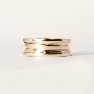 Bvlgari B. Zero1 18K Yellow Gold Gents Ring Band