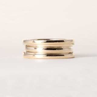 Bvlgari B. Zero1 18K Yellow Gold Gents Ring Band