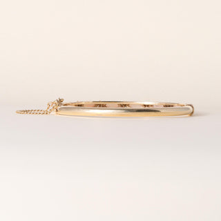 Vintage Australian Opal & Diamond Bangle Bracelet  14K Yellow Gold