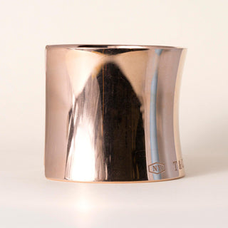 Estate Tiffany & Co 1837 Rubedo Ultra Wide Rose Open Cuff