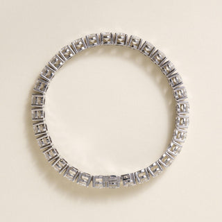Estate 14K Gold 20.35 Carats Diamond Tennis Bracelet