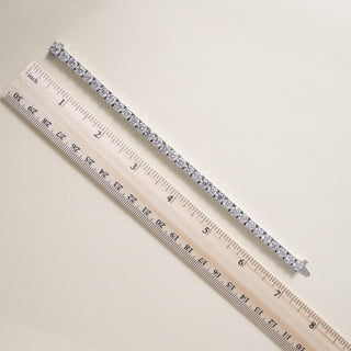 Estate 14K Gold 20.35 Carats Diamond Tennis Bracelet