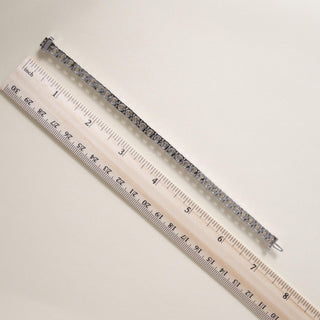 Estate 14K Gold 20.35 Carats Diamond Tennis Bracelet