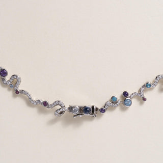 18K Mauboussin gemstone necklace