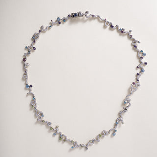18K Mauboussin gemstone necklace