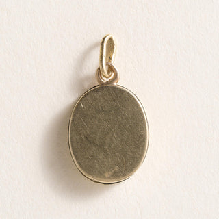 Etruscan Revival 18K Bella Donna Miniature Portrait Pendant