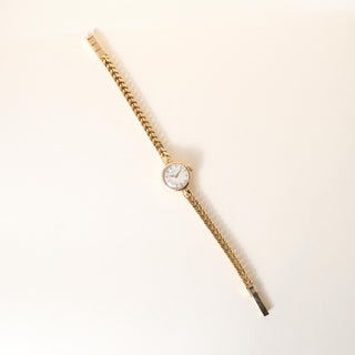 Vintage Rolex Ladies 18K Gold Cocktail Watch on Solid Gold Bracelet