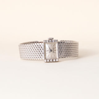 Vintage Ladies’ Rolex Precision Diamond Cocktail Watch in 18K Gold