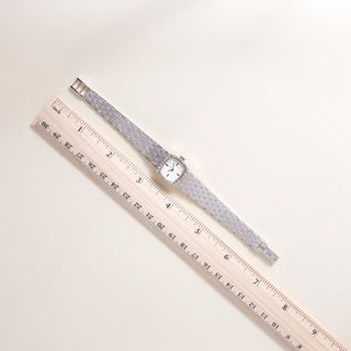 Vintage Omega Geneve 18K Gold Diamonds Cocktail Ladies' Wristwatch