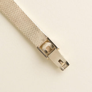 Vintage 14K Gold Rolex Cushion Dial Diamond Bezel Ladies Cocktail Watch