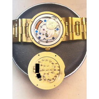 Vintage 18K Piaget Dancer Diamond Dial and Bezel Ladies Watch
