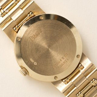 Vintage 18K Piaget Dancer Diamond Dial and Bezel Ladies Watch