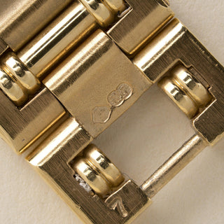Vintage 18K Piaget Dancer Diamond Dial and Bezel Ladies Watch