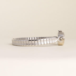 Vintage 1960s Omega 14K White Gold Marquise Navette Ladies Watch