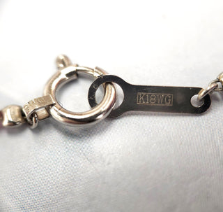 18K Gold Faceted Natural Red Ruby Bead Necklace