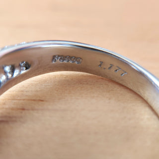 Vintage Platinum 1.17 Carat Burma Ruby and Diamond Ring