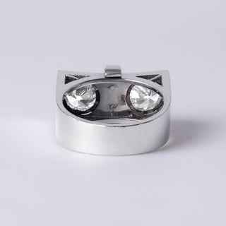 Platinum 1940's Old European Cut Diamond and Ruby Ring – 2.20 Carats