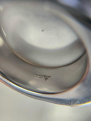 Stephen Webster 18K White Gold Vivid Blue Crystal Haze and Diamond Ring