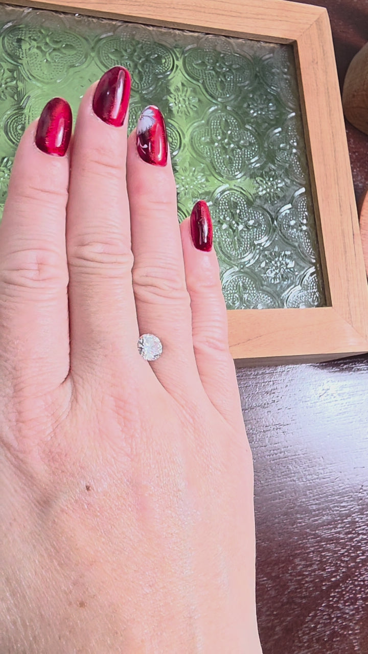 GIA Certified 1.25 Carat H VS2 Circular Brilliant Cut Diamond