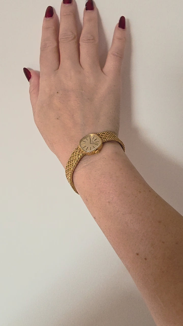 Vintage 18K Gold Audemars Piguet Ladies Watch